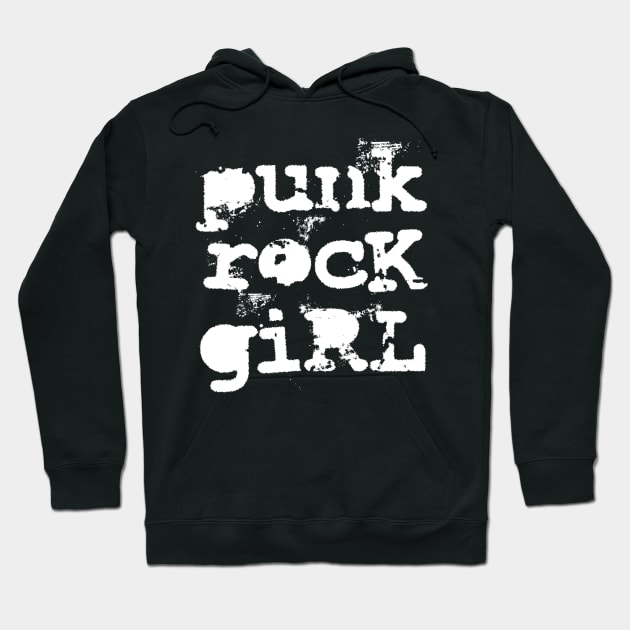 Punk Rock Girl Hoodie by Oolong